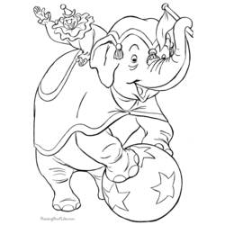 Página para colorir: Elefante (animais) #6380 - Páginas para Colorir Imprimíveis Gratuitamente