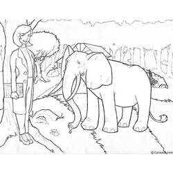 Página para colorir: Elefante (animais) #6455 - Páginas para Colorir Imprimíveis Gratuitamente