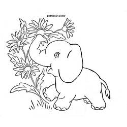 Página para colorir: Elefante (animais) #6490 - Páginas para Colorir Imprimíveis Gratuitamente