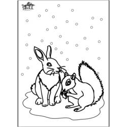 Página para colorir: Esquilo (animais) #6266 - Páginas para Colorir Imprimíveis Gratuitamente