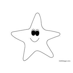 Página para colorir: Estrela do Mar (animais) #6706 - Páginas para Colorir Imprimíveis Gratuitamente