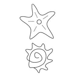 Página para colorir: Estrela do Mar (animais) #6723 - Páginas para Colorir Imprimíveis Gratuitamente