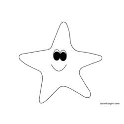 Página para colorir: Estrela do Mar (animais) #6725 - Páginas para Colorir Imprimíveis Gratuitamente
