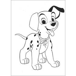 Página para colorir: Filhote de cachorro (animais) #2916 - Páginas para Colorir Imprimíveis Gratuitamente