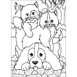 Página para colorir: Filhote de cachorro (animais) #2983 - Páginas para Colorir Imprimíveis Gratuitamente