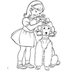 Página para colorir: Filhote de cachorro (animais) #3040 - Páginas para Colorir Imprimíveis Gratuitamente