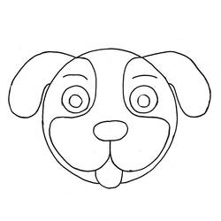 Página para colorir: Filhote de cachorro (animais) #3086 - Páginas para Colorir Imprimíveis Gratuitamente