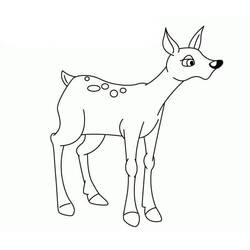 Desenho Filhote de Veado (Animais) #206087 para imprimir e colorir