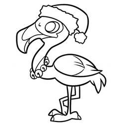 Página para colorir: Flamingo Rosa (Animais) #198762 - Páginas para Colorir Imprimíveis Gratuitamente