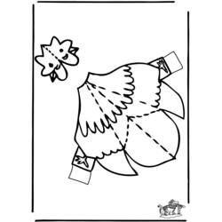 Página para colorir: Frango (animais) #17410 - Páginas para Colorir Imprimíveis Gratuitamente