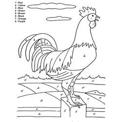 Página para colorir: Galo (animais) #4166 - Páginas para Colorir Imprimíveis Gratuitamente