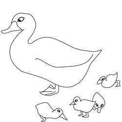 Desenho Ganso (Animais) #188130 para imprimir e colorir
