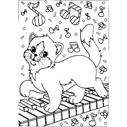 Página para colorir: Gatinho (animais) #18031 - Páginas para Colorir Imprimíveis Gratuitamente