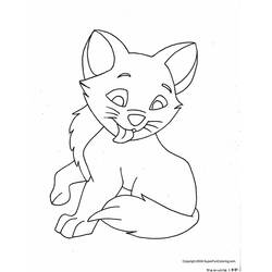 Página para colorir: Gatinho (animais) #18057 - Páginas para Colorir Imprimíveis Gratuitamente