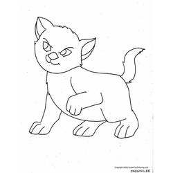 Página para colorir: Gatinho (animais) #18069 - Páginas para Colorir Imprimíveis Gratuitamente