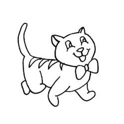 Página para colorir: Gatinho (animais) #18119 - Páginas para Colorir Imprimíveis Gratuitamente