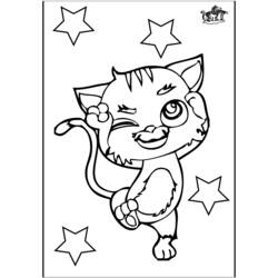 Página para colorir: Gatinho (animais) #18216 - Páginas para Colorir Imprimíveis Gratuitamente