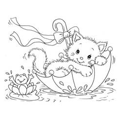 Desenho Gato (Animais) #174958 para imprimir e colorir