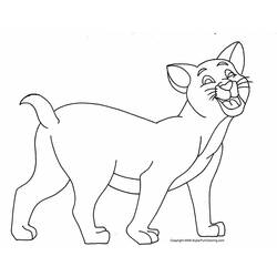 Página para colorir: Gato (animais) #1806 - Páginas para Colorir Imprimíveis Gratuitamente