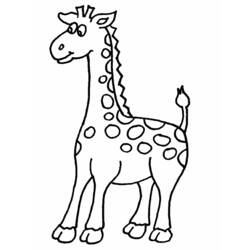 Página para colorir: Girafa (animais) #7218 - Páginas para Colorir Imprimíveis Gratuitamente