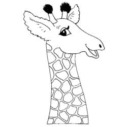 Página para colorir: Girafa (animais) #7221 - Páginas para Colorir Imprimíveis Gratuitamente