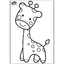 Página para colorir: Girafa (animais) #7264 - Páginas para Colorir Imprimíveis Gratuitamente