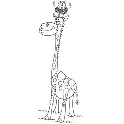 Página para colorir: Girafa (animais) #7284 - Páginas para Colorir Imprimíveis Gratuitamente