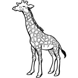 Página para colorir: Girafa (animais) #7291 - Páginas para Colorir Imprimíveis Gratuitamente
