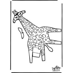 Página para colorir: Girafa (animais) #7320 - Páginas para Colorir Imprimíveis Gratuitamente