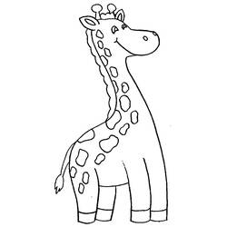 Página para colorir: Girafa (animais) #7343 - Páginas para Colorir Imprimíveis Gratuitamente