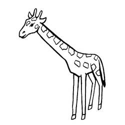 Página para colorir: Girafa (animais) #7351 - Páginas para Colorir Imprimíveis Gratuitamente