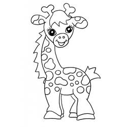 Página para colorir: Girafa (animais) #7358 - Páginas para Colorir Imprimíveis Gratuitamente
