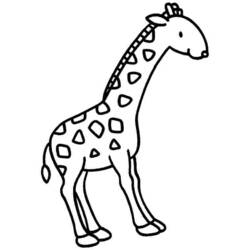 Página para colorir: Girafa (animais) #7367 - Páginas para Colorir Imprimíveis Gratuitamente