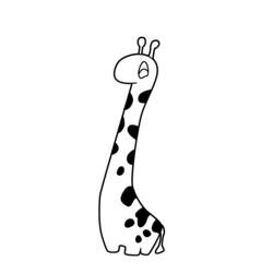 Página para colorir: Girafa (animais) #7371 - Páginas para Colorir Imprimíveis Gratuitamente