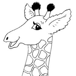 Página para colorir: Girafa (animais) #7412 - Páginas para Colorir Imprimíveis Gratuitamente