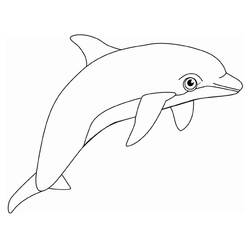 Página para colorir: Golfinho (animais) #5098 - Páginas para Colorir Imprimíveis Gratuitamente