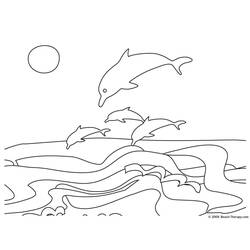 Página para colorir: Golfinho (animais) #5117 - Páginas para Colorir Imprimíveis Gratuitamente