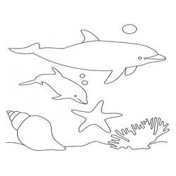 Página para colorir: Golfinho (animais) #5219 - Páginas para Colorir Imprimíveis Gratuitamente