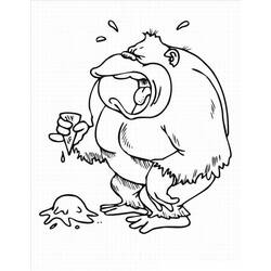 Página para colorir: Gorila (animais) #7508 - Páginas para Colorir Imprimíveis Gratuitamente