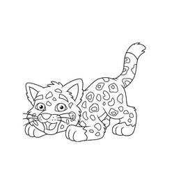 Página para colorir: guepardo (animais) #7867 - Páginas para Colorir Imprimíveis Gratuitamente