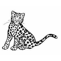 Página para colorir: guepardo (animais) #7872 - Páginas para Colorir Imprimíveis Gratuitamente
