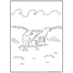Página para colorir: guepardo (animais) #7881 - Páginas para Colorir Imprimíveis Gratuitamente