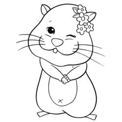 Página para colorir: hamster (animais) #8035 - Páginas para Colorir Imprimíveis Gratuitamente