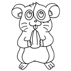Página para colorir: hamster (animais) #8050 - Páginas para Colorir Imprimíveis Gratuitamente