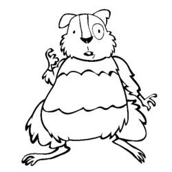 Página para colorir: hamster (animais) #8051 - Páginas para Colorir Imprimíveis Gratuitamente