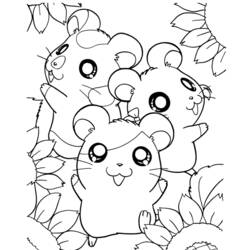 Página para colorir: hamster (animais) #8062 - Páginas para Colorir Imprimíveis Gratuitamente