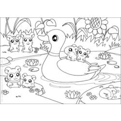 Página para colorir: hamster (animais) #8109 - Páginas para Colorir Imprimíveis Gratuitamente