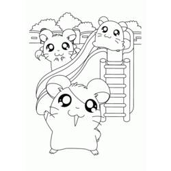 Página para colorir: hamster (animais) #8115 - Páginas para Colorir Imprimíveis Gratuitamente