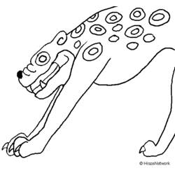 Página para colorir: Jaguar (animais) #9016 - Páginas para Colorir Imprimíveis Gratuitamente