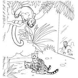 Página para colorir: Jardim zoológico (animais) #12668 - Páginas para Colorir Imprimíveis Gratuitamente